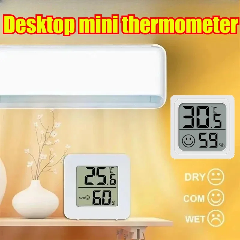 Weather Station Indoor - Мини ЖК-цифровой термометр, гигрометр, измеритель температуры