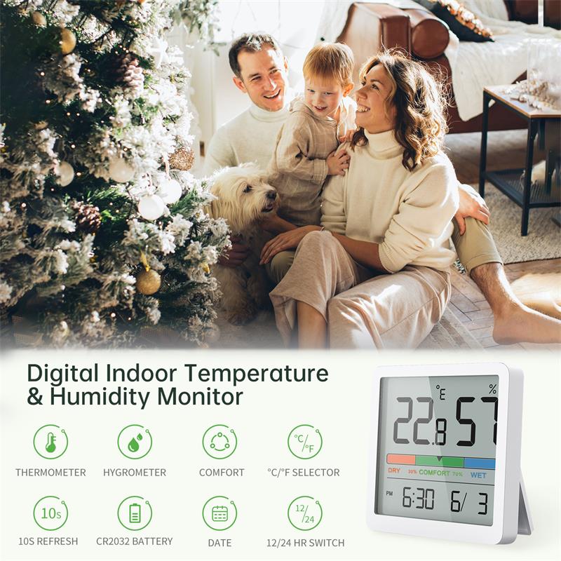 NOKLEAD измеритель температуры – обзор и цена Weather Station Indoor