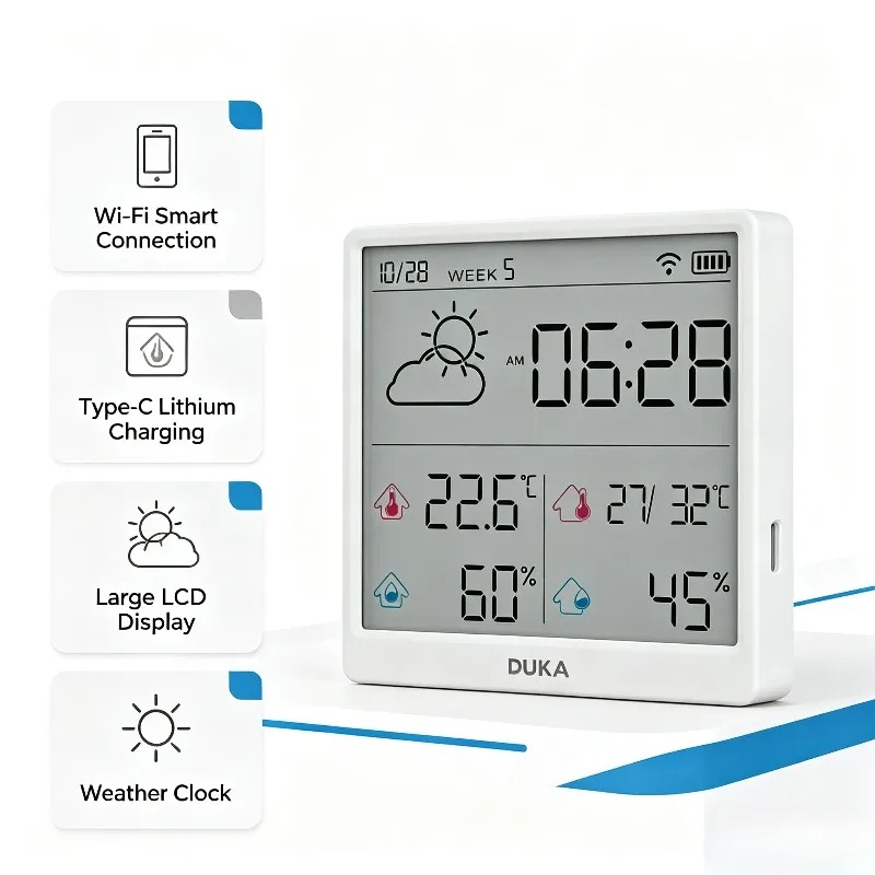DUKA ATuMan – умный Wi-Fi-датч – обзор и цена Weather Station Indoor