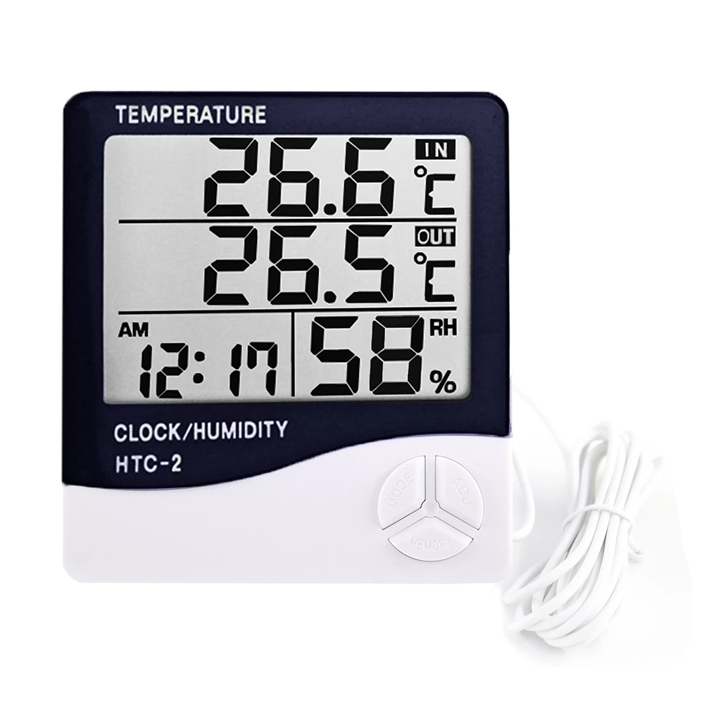 НОВЫЙ ЖК-электронный цифровой  – обзор и цена Weather Station Indoor